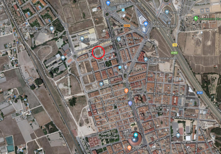 Suelo urbano en Villena
