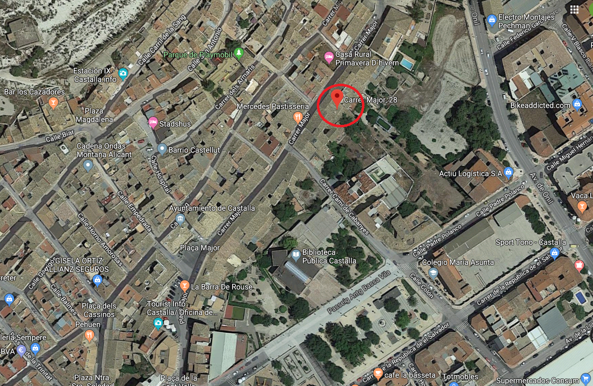Suelo urbano en Castalla